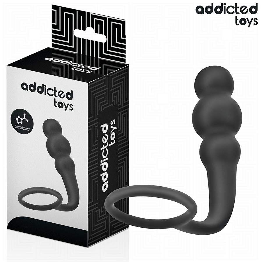ADDICTED TOYS - PLUG ANAL AVEC ANNEAU MODÃLE 1